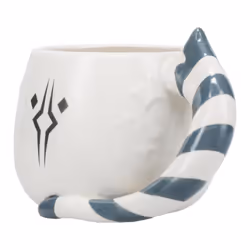 Paladone Ahsoka Tano Shaped Mug Tasse Multicolore, Blanc Universel 1 pièce(s)