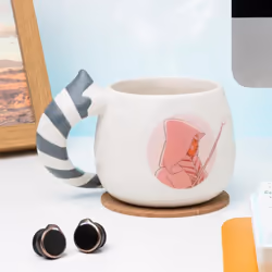 Paladone Ahsoka Tano Shaped Mug Tasse Multicolore, Blanc Universel 1 pièce(s)