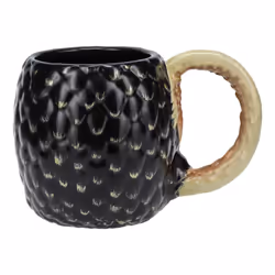 Paladone House Of The Dragon Shaped Mug, Unique, 0,5 L, Noir, Vitrocéramique, Mug, Universel
