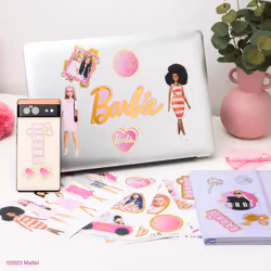Paladone Barbie autocollant décoratif Multicolore 22 pièce(s)