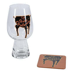 Paladone Leaky Cauldron Glass and Coaster Set Transparent 1 pièce(s) 550 ml