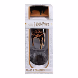 Paladone Leaky Cauldron Glass and Coaster Set Transparent 1 pièce(s) 550 ml