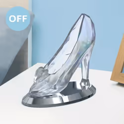 Lampe pantoufles en verre 3D enfant Paladone Cinderella
