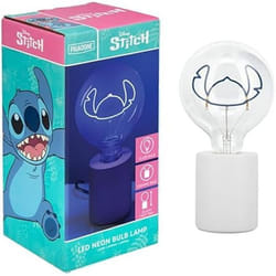 Ampoule décorative LED - PALADONE - Disney Stitch - Verre E27 - Lumière bleue - Intérieur