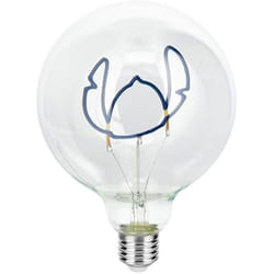 Ampoule LED décorative - PALADONE - Stitch Disney Love - E27 - Couleur bleue - 30000 heures de vie