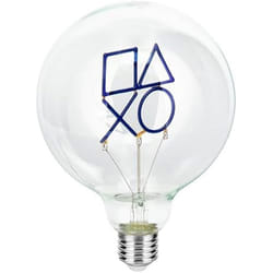 Ampoule LED décorative - PALADONE - PlayStation E27 - Couleur bleue - 30000 heures de vie - Intérieur
