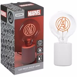 Lampe décorative - PALADONE - Marvel Avengers - Ampoule LED E27 - Rouge - Intérieur