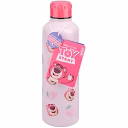 Gourde - PALADONE - Lotso - Acier inoxydable - 500 ml - Rose - Sous licence officielle Disney