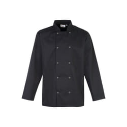 Veste de cuisine à boutons pression manches longues Premier