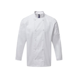 Veste chef cuisinier manches longues Premier Coolchecker