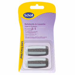 Râpe électrique - SCHOLL - 2 en 1 - Exfoliante - Lissante - Pour pieds doux et soyeux