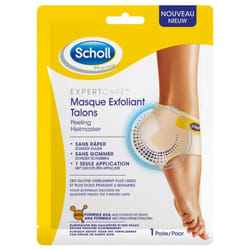 Scholl Expert Care Masque Exfoliant Talons 1 Paire