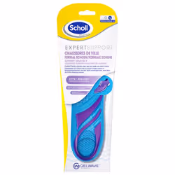 Scholl Expert Support Semelles Chaussures de Ville 1 Paire - Taille : Taille L