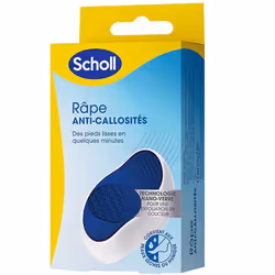 Scholl Râpe Pieds Anti-Callosités manuelle en Nano-verre