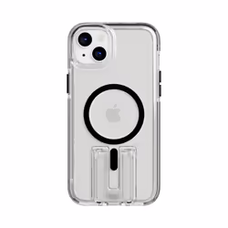 Tech21 T21-10471, Housse, Apple, iPhone 15 Plus, 17 cm (6.7"), Noir, Transparent