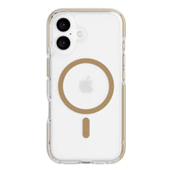 Tech21 EvoCrystal coque de protection pour téléphones portables 15,5 cm (6.1") Housse Or, Transparent