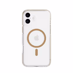 Tech21 EvoCrystal, Housse, Apple, iPhone 16 Plus, 17 cm (6.7"), Or, Translucide