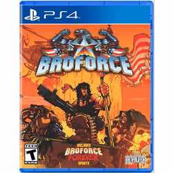 Devolver Digital Broforce, PlayStation 4, Mode Multiplayer, T (Teen)