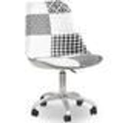 Chaise de Bureau Pivotante - Tissu Patchwork - Sam  Multicolore