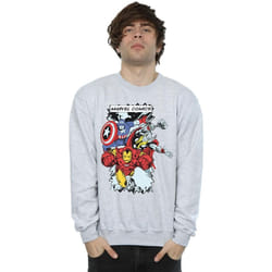Marvel - Sweat - Homme (Gris chiné)