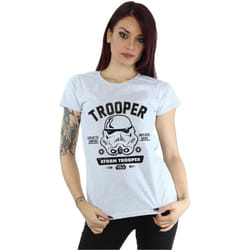 Star Wars - T-shirt - Femme (Gris chiné)