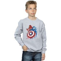 Marvel - Sweat CIVIL WAR - Garçon (Gris chiné)