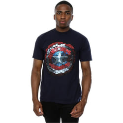Marvel - T-shirt CIVIL WAR - Homme (Bleu marine)