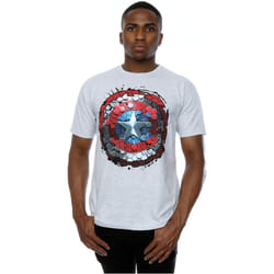 Marvel - T-shirt CIVIL WAR - Homme (Gris chiné)