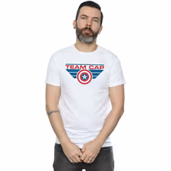 Marvel - T-shirt CIVIL WAR TEAM CAP - Homme (Blanc)