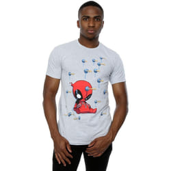 Marvel - T-shirt CARTOON KNOCKOUT - Homme (Gris chiné)