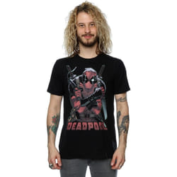 Marvel - T-shirt READY FOR ACTION - Homme (Noir)