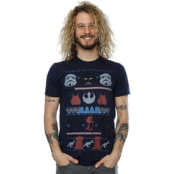 Star Wars - T-shirt DARK SIDE - Homme (Bleu marine foncé)