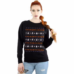 Disney - Sweat NIGHTMARE BEFORE CHRISTMAS - Femme (Noir)