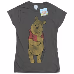 Winnie the Pooh - T-shirt - Femme (Charbon)