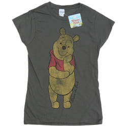 Winnie the Pooh - T-shirt - Femme (Charbon)