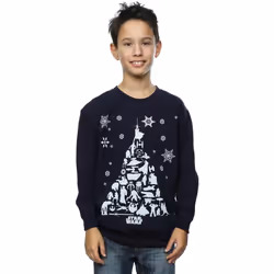 Star Wars - Sweat - Garçon (Bleu marine)