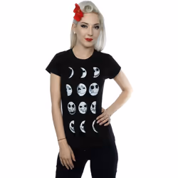 Disney - T-shirt NIGHTMARE BEFORE CHRISTMAS - Femme (Noir)