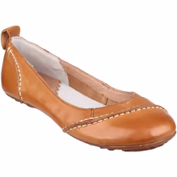 Hush Puppies Janessa - Ballerines en cuir - Femme (Fauve)
