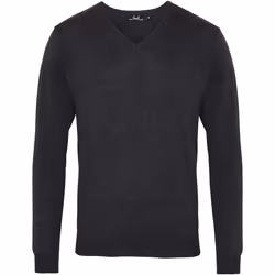 Premier - Pull à col en V - Homme (Gris foncé)
