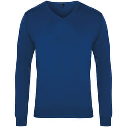 Premier - Pull à col en V - Homme (Bleu roi)