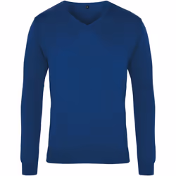 Premier - Pull à col en V - Homme (Bleu roi)
