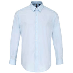 Premier - Chemise de travail à manches longues - Homme (Bleu clair)