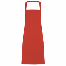 Premier - Tablier sans poche - Taille unique (Rouge)