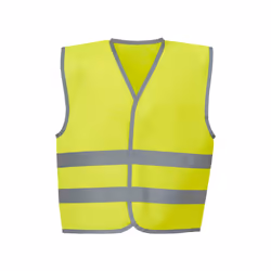 Yoko - Gilet de sécurité haute visibilité - Enfant (Jaune)