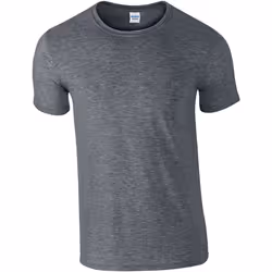 Gildan - T-shirt manches courtes - Homme (Gris foncé chiné)