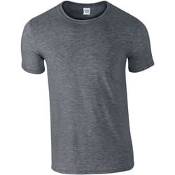 Gildan - T-shirt manches courtes - Homme (Gris foncé chiné)