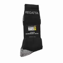 Regatta - Chaussettes de travail (3 paires) - Homme (Noir)