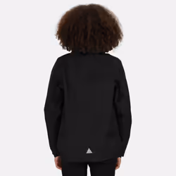Regatta - Veste coupe-vent - Enfant (Noir/ Gris)