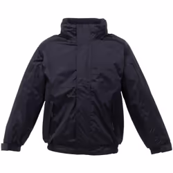 Regatta - Veste coupe-vent - Enfant (Noir/ Gris)
