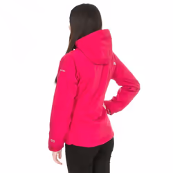 Trespass Madalin - Veste imperméable 3en1 - Femme (Cerise) - Vue supplémentaire 5
